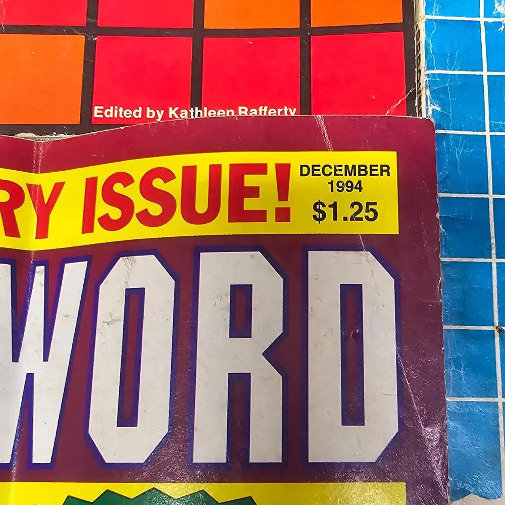 Vintage USA Today Globe Puzzlebook Approved Fun 'N Easy Crossword Puzzle Books